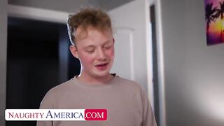 Horny as fuck Miss Raquel will fuck the first guy she sees