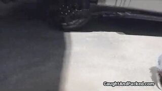 Fucking the cute car wash chick