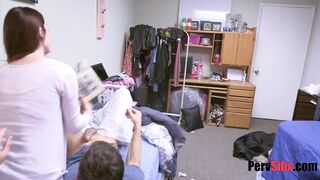 Nina Skye takes care of sick brother