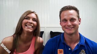 Teen Pia Casting - The first time in front of the camera