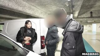 Colombian slut smashed hard in a parking lot for scratching my friend's car !
