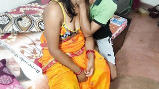 Indian son her bengali step mom fucking in the kitchen role play