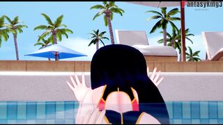 Violet Parr inside the pool POV | The Incredibles | Short (watch the full version on RED and extra scenes on premium)