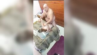 THIS YOUNG GIRL KNOWS HOW TO SHAKE HER ASS VERY WELL FOR THIS GUY