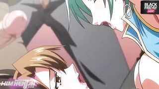Bareback orgy - Hentai Uncensored