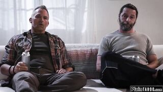 Two old guys lure teen into fucking them
