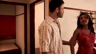 First Time in a Love Hotel and She Makes a Naughty Anal!