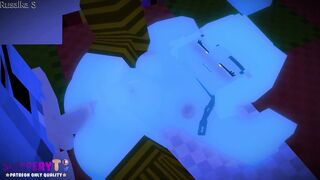 Ghost girl gets horny when she sees the guard and...