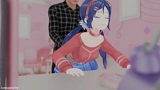 MiSide blender sex animation