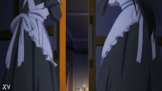 [Hentai] Lewd maid "serve" a young hero