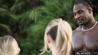 Tiny Bffs Coco Lovelock and Demi Hawks Share a Two Bbc Creampie