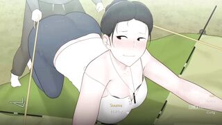 Camp With big tits Mom [Extended] GAME #1 Big tits Hot mom camp with my friend