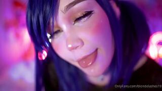Feet and spit cute femboy