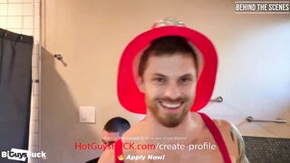 Behind The Scenes: Petite Blonde Rammed By Jordan Before He Turns On Kinglsey!