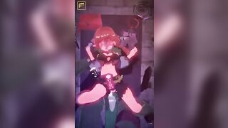 Yanfei getting punished by a big daddy Ork (Genshin Impact Uncesored Hentai) from Orks BBC by nymphokyun