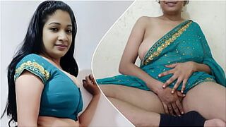 Priya Bhabhi rides devar and has sex with Chudai with Saree Removal (Hindi Audio)
