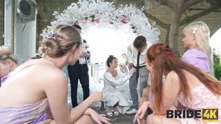 WEIRD WEDDING WITH A WHORE! BRIDE4K COMPILATION