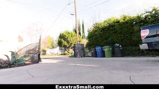 ExxxtraSmall - Ass Fucked By Her (Angel Smalls) Driving Professor