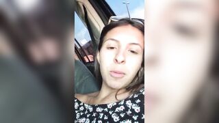 Leonardo ending up with the new girl in the car