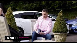 Rose Valerie and Mariska have sex with a random guy