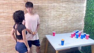 What started as a simple stepbrothers' game ended with a fuck and a cumshot in her pussy. H.L.