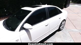 ExxxtraSmall - Dildo Games in the Car