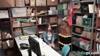 Brooke Bliss Shoplifter Doggy Style Fuck Office