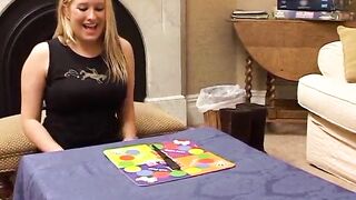 Kaz & Lilly play Strip Spin-the-Bottle
