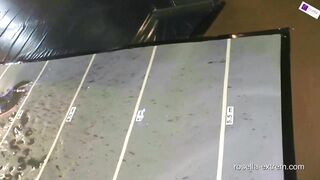6 meter squirt world record of an Mistress! Pee and Pussy-Juice for me! Part 1