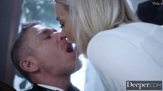 Deeper. Cheating Natalia gets DPed by hubby & lover