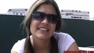 Cute Busty Teen with Braids gets Blacked by the Zilla!