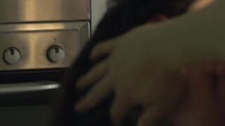 Young Spanish Couple Kitchen Fucking