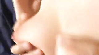 Top Asian babe hard fucked and jizzed on tits - More at hotajp com