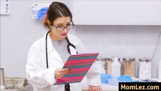 Mom Daughter and Doctor