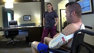 Nurse MILF Mom Soothes Injured Son Part 1