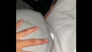 NAUGHTY YOUNG GIRL CAME TO PROVOKE ME IN A SHORT DRESS WITHOUT PANTIES, SHE SHIFTED HER ASS ON THE STICK AND IT WAS OVER