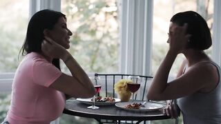 Romi Rain is strap-on fucked by kinky Penny Barber