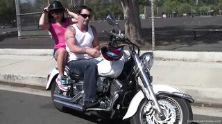 Precious petite teen wanted to ride my hog