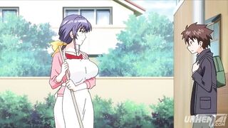 Hentai - The Big Tits of my Step Mom [Uncensored]