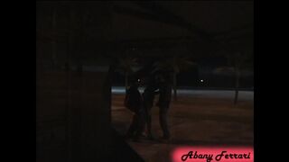 Having Sex with Various Strangers at the Beach Kiosk