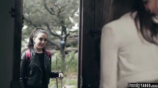 Fling shows up ding he is her dad