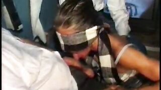 Blind folded
