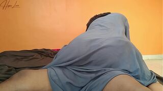 Beautiful Hijab Girl Love To Ride A Big Cock And Creampied