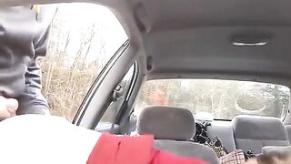Young wife gets pregnant by older husband in car ,David and Megan solis