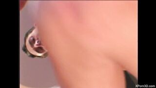 Tiny Small Asian Petite teen sucking and fucking a big dick Teaser