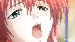 Hentai - Threesome with my Busty Step Sisters! [Subtitled]