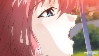 Hentai - Threesome with my Busty Step Sisters! [Subtitled]