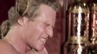 Busty blonde Tara Gold gets her cunt licked then gets fucked and creamed in a bar