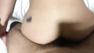 I get caught and filled my little teen ass