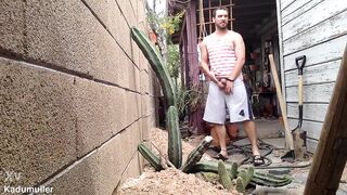 Hung Brazilian taking a PISS